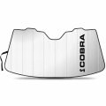 Ipick Image For Ford Mustang Cobra Universal Fit Enforced Stand-up Auto Windshield Sun Shade At Standard Size 54 X 27 5