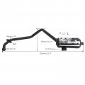 Tdpro 32mm Exhaust Muffler Pipe For 70cc 90cc 110cc 125cc Atv Quad Go Kart