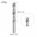 Uxcell Solid Carbide Drill Bits 4mm C2 K20 Tungsten Jobber Straight Shank Drilling Tool For Stainless Steel Aluminum Iron Metal