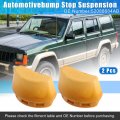 X Autohaux 2pcs 2 4 Inch Front Suspension Bump Stop Struter Bump For Jeep Liberty Kj 2002-2007 52088684ab Rubber Orange