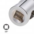 Uxcell Socket Adapter 3 8-inch F To 1 2-inch M Square Drive For Extension Bar And Ratchet Wrenches Cr-v Steel