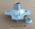 Rear Left Axle Wheel Hub With Nuts Replacement For Honda Trx500 Trx520 Trx420 Atvs Trx420fa Trx420fe Trx420fm Trx420te Trx420tm