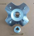 Rear Left Axle Wheel Hub With Nuts Replacement For Honda Trx500 Trx520 Trx420 Atvs Trx420fa Trx420fe Trx420fm Trx420te Trx420tm