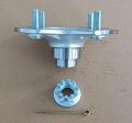 Rear Left Axle Wheel Hub With Nuts Replacement For Honda Trx500 Trx520 Trx420 Atvs Trx420fa Trx420fe Trx420fm Trx420te Trx420tm