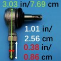 Tuzliufi Tie Rod End Kit Compatible With Suzuki Quadsport Lt-z400 Ltz400 Z400 2x4 Atv 2005 2006 2007 2008 New Z498