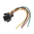 Multi Purpose Connector For Ford F 250 Bronco 1990 1991 1992 1993 1994 Male Straight End 8 In Wiring Harness Black 