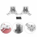 10 Sets Connecting Seat Aluminum Extrusion Bracket Right Angle Connector Interior Corner 3- Way Kit Cupboard Fish Tank