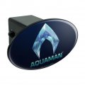 Aquaman Ice Emblem Oval Tow Hitch Cover Trailer Plug Insert 2