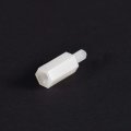 Uxcell M3x8mm 6mm Male-female Hex Nylon Pcb Motherboard Spacer Standoff For Fpv Drone Quadcopter Computer Circuit Board White