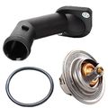 Topaz Thermostat Housing Cover O-ring For Volkswagen Audi 