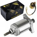 Caltric Starter And Relay Solenoid Compatible With Honda Trx420 Tm Trx420te Rancher 420 2x4 2007-2013