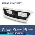 Front Grille Grill Sporty Mesh For Suabru Impreza Wrx 2012-2014 Fit Subaru Xv Crosstrek 2013-2014 J1010fj000 Satin White Pearl