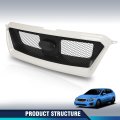 Front Grille Grill Sporty Mesh For Suabru Impreza Wrx 2012-2014 Fit Subaru Xv Crosstrek 2013-2014 J1010fj000 Satin White Pearl