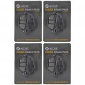Niche Brake Pad Set For Yamaha Yzf R3 1wd-25805-00-00 Rear Organic 4 Pack