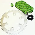 Fits Honda Crf250x Green Chain And Sprocket 13 53 116l 
