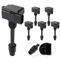 Aintier Set Of 6 Ignition Coil Pack Compatible For Nissan Pathfinder 3 5l 2001