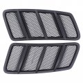 Xtremeamazing Front Hood Air Vent Grille Cover For Mercedes-benz Ml Gl Class W166 Gl350 Gl450 Ml350 2013-2015 Left And Right 
