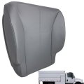 Gray Artificial Leather Seat Cover Front Driver Side Bottom Replacement For 4200 4300 4400 Air Ride 2001 To 2007 Custom Fit