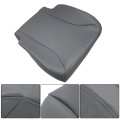 Gray Artificial Leather Seat Cover Front Driver Side Bottom Replacement For 4200 4300 4400 Air Ride 2001 To 2007 Custom Fit