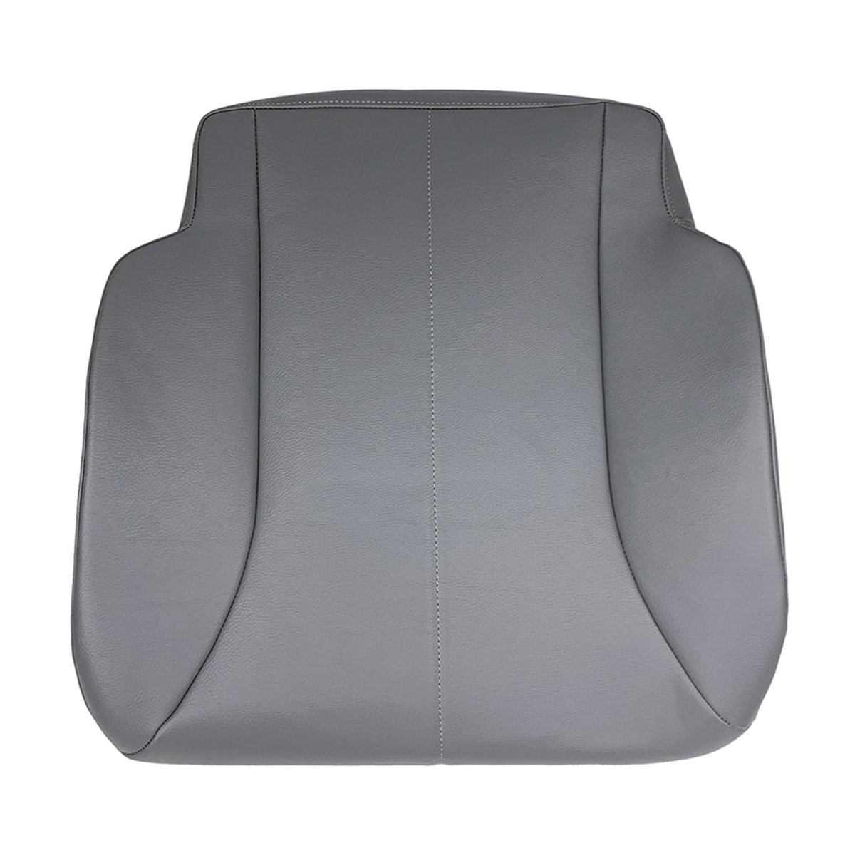 Gray Artificial Leather Seat Cover Front Driver Side Bottom Replacement For 4200 4300 4400 Air Ride 2001 To 2007 Custom Fit