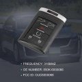 X Autohaux 2pcs 315mhz Ouc6000066 Replacement Keyless Entry Remote Car Fob For Cadillac Escalade Esv 2007-2014 850k-6000066 6