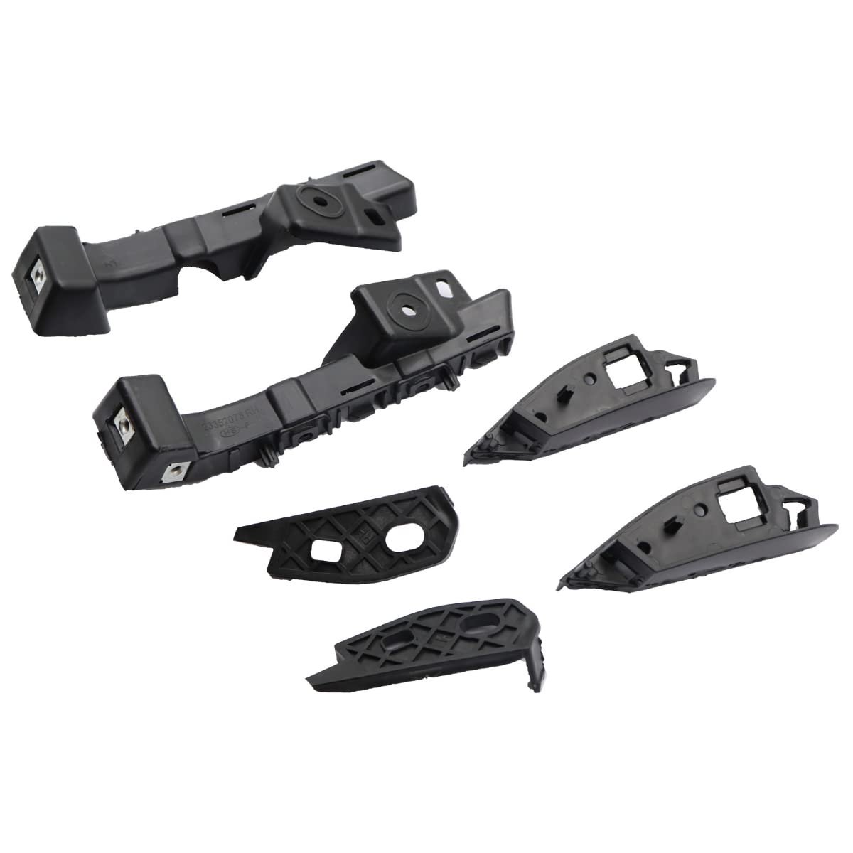Front Bumper Bracket Beam Support For Chevrolet Malibu 2016 2018 6 Piece Set Retainer Brackets