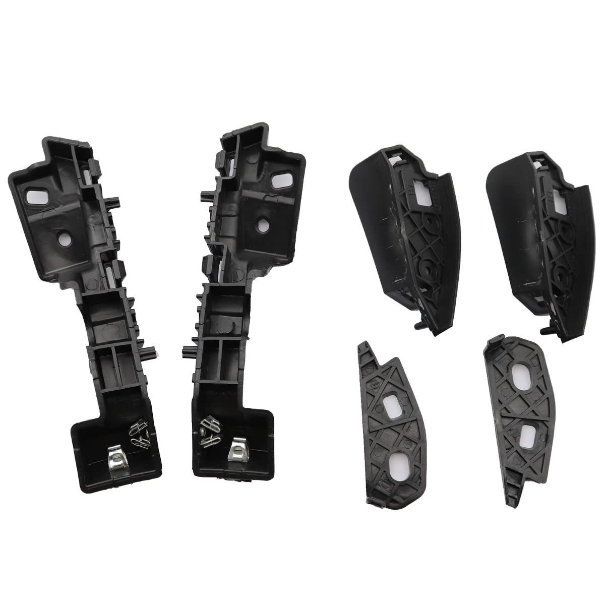 Front Bumper Bracket Beam Support For Chevrolet Malibu 2016 2018 6 Piece Set Retainer Brackets