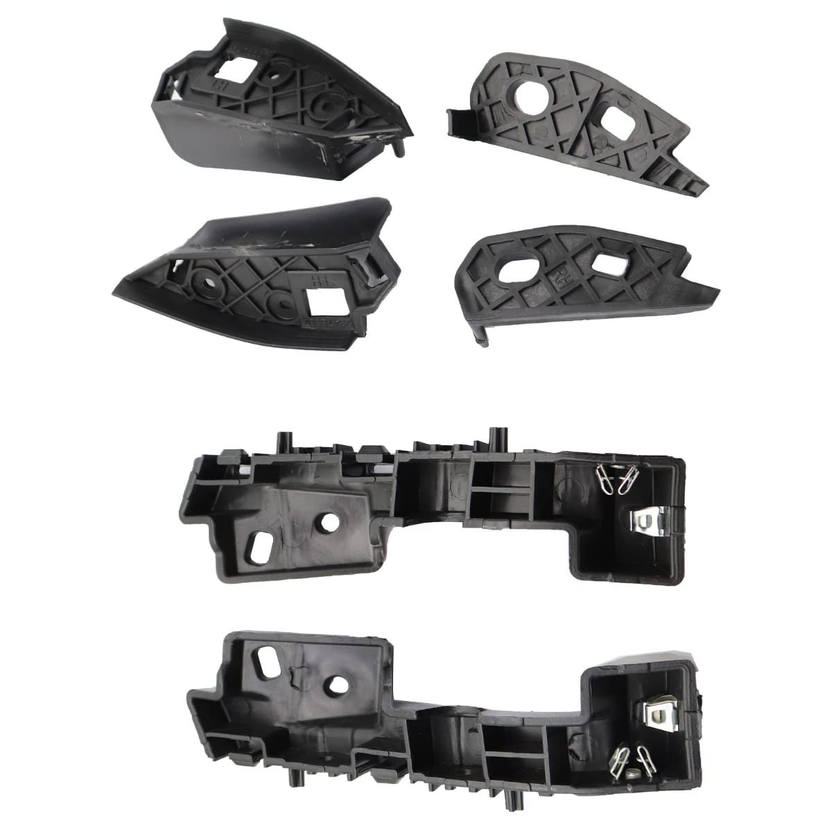 Front Bumper Bracket Beam Support For Chevrolet Malibu 2016 2018 6 Piece Set Retainer Brackets