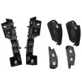 Front Bumper Bracket Beam Support For Chevrolet Malibu 2016 2018 6 Piece Set Retainer Brackets