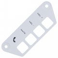 Polaris Slingshot Painted Media Bezels White Lightning