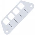 Polaris Slingshot Painted Media Bezels White Lightning