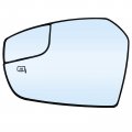 Driver Left Side Heated Mirror Glass Replacement For 2017 2018 Ford Escapes View Convex Mirror With Rear Holder Gj5z17k707g 
