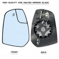 Driver Left Side Heated Mirror Glass Replacement For 2017 2018 Ford Escapes View Convex Mirror With Rear Holder Gj5z17k707g