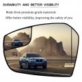 Driver Left Side Heated Mirror Glass Replacement For 2017 2018 Ford Escapes View Convex Mirror With Rear Holder Gj5z17k707g