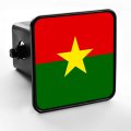 Durable Trailer Hitch Cover Flag Of Burkina Faso Burkinabe 