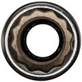 Stahlwille 40dl-8 Steel Extra Deep Bi-hexagon Socket 1 4 Drive 12 Points 8mm Diameter 50mm Length 
