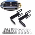 Hidden Bumper Led Light Bar Adjustable Bracket For 03-19 Dodge Ram 2500 3500 Fits 20 In 30 And 40 Single Or Double Row Bars