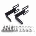 Hidden Bumper Led Light Bar Adjustable Bracket For 03-19 Dodge Ram 2500 3500 Fits 20 In 30 And 40 Single Or Double Row Bars