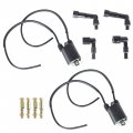 Labwork Complete Ignition Coil Wire Cap Kit Replacement For Kawasaki Vulcan 1500 Classic 1997-2008
