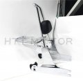 Httmt Detachable Sissybar With Luggage Rack For H-d 2006-2017 Dyna Backrest P N Sbb023