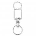 Honda H On Satin-chrome Valet Keychain Officially Licensed