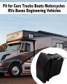 Rocker Switch Replace 308-1062 Fit For Cars Trucks Boats Motorcycles Rvs Buses Engineering Vehicles Remote Start With Indicator