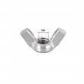 Uxcell M6 Wing Nuts Stainless Steel 201 Fasteners Parts Hurrican Screws Hand Twist Tighten Ear Butterfly Nut 5pcs