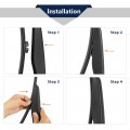 X Autohaux Car Rear Windshield Wiper Blade Arm Set For Ford Edge 2015-2016 2019-2020 12 Inch 305mm