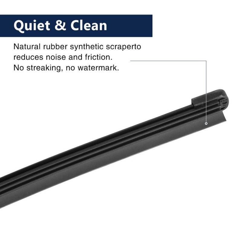 Car Rear Windshield Wiper Blade Arm Set For Ford Edge 2015-2016 2019-2020 12 Inch 305mm