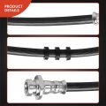 A-premium Front Brake Hydraulic Hoses Compatible With Select Infiniti And Nissan Models I30 2001 I35 2002-2004 Maxima 2002-2003