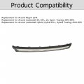 Waltyotur Front Bumper Trim Chrome Replacement For Honda Accord 2013-2015 Ho1095119 71150t2fa00