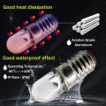 Ruiandsion E5 Led Bulb Warm White 12v 5 Screw Base Upgrade For Modle Train Lights Pack Of 4