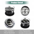 X Autohaux 2 Pcs Dashboard Louver Ac Heater Air Vent Cl3z19893ea Front Interior Louvre For Ford F150 Lobo 2009-2014