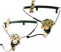 Evan Fischer Power Window Regulator Set For 1994-1997 Isuzu Rodeo Fits Honda Passport Front Driver And Passenger Side With